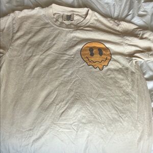 Comfort Colors Cream Short Sleeve Crewneck Tee